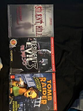 Sony  Game Strategy Guides with games